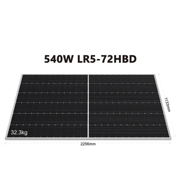 Mô-đun PV đơn sắc 535~555W