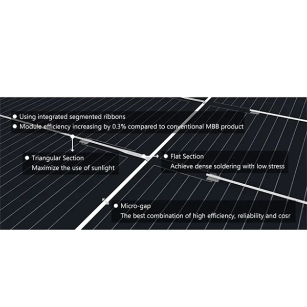 Mô-đun PV đơn sắc 535~555W